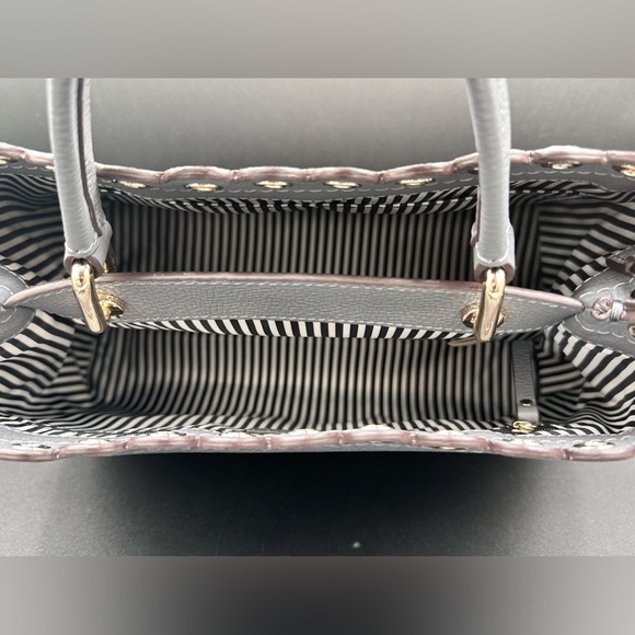 Kate Spade Janell Paloma Road Satchel Handbag
Smoky Pearl with Crossbody Strap - Picture 9 of 10